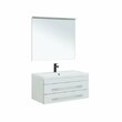 Комплект мебели Aquanet Верона 90 New белый матовый, 00281106
