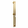 Полотенцесушитель электрический TONI ARTI Siena rotondo 2П pulsante10/120СП золото, TA-3204002