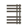 Полотенцесушитель электрический STOUT NEOSOUL quadro 70*50 Графит, SHQ-N4QQ-007050