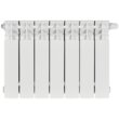 Биметаллический радиатор STOUT TITAN VENTIL 350 7 секций нижнее правое подключение (белый RAL 9016) SRB-3320-035007