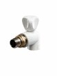 Полипропиленовый фитинг EVER Кран для радиатора угловой DN 25-3/4", 542468