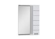 Шкаф-зеркало Aquanet Доминика 60 LED белый (171918), 00171918