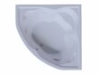 Ванна акриловая AQUATEK Сириус угловая 164х164 (каркас+ экран + слив), SIR164-0000002