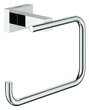 Бумагодержатель GROHE без крышки Essentials Cube, 40507001