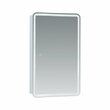 Шкаф-зеркало Aquanet Оптима 50 с LED подсветкой, 00311859