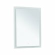 Зеркало для ванной Aquanet Гласс 60 белый LED, 00274025